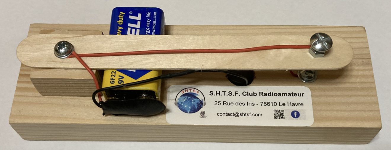 Manipulateur morse Société Havraise de Télégraphie Sans Fil 25 rue